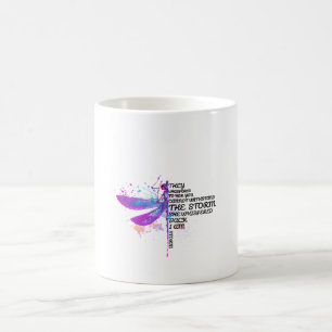 Sie flüsterten ihr zu, dass ihr Sturm nicht aushal Kaffeetasse