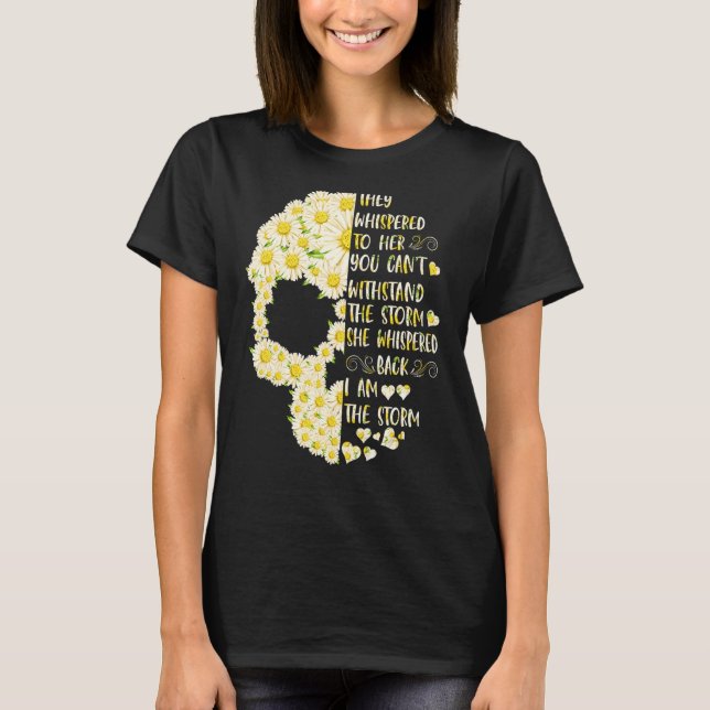 Sie flüsterten ihr zu, dass man es nicht mit Stand T-Shirt (Vorderseite)
