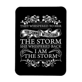 Sie flüsterten ihr zu, sie flüsterte, ich sei der magnet