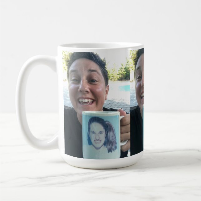 SIE FRAGTEN FÜR ES! KAFFEETASSE (Links)