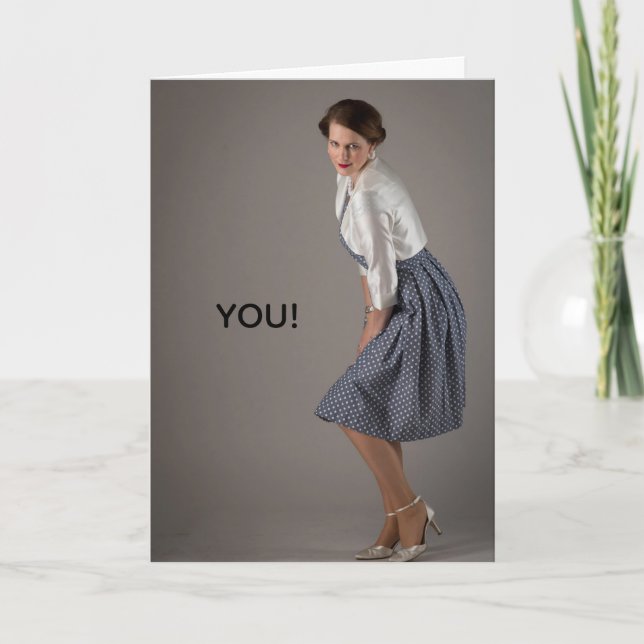 SIE - FREUNDSCHAFTSKARTE DANKESKARTE (Vorderseite)