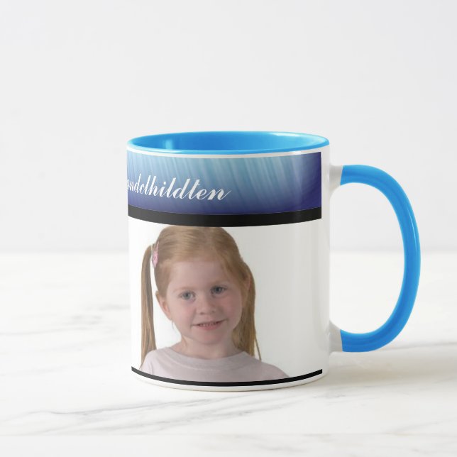 SIE FÜGEN FOTO UND TEXT-TASSE HINZU TASSE (Rechts)