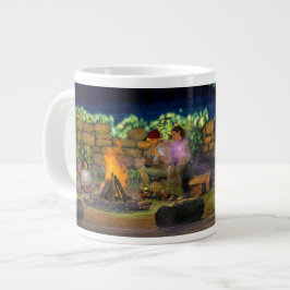 "Sie fühlte sich verbunden."Tasse Jumbo-Tasse