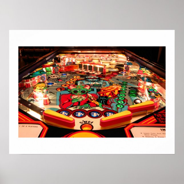 Sie geben Flipper-Poster ab Poster (Vorne)