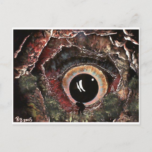 Sie gefunden! postkarte (Vorderseite)