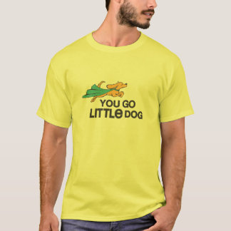 "Sie gehen Hunde" glücklicher T - Shirt kleiner