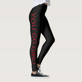 Sie gehen Mädchen! Leggings