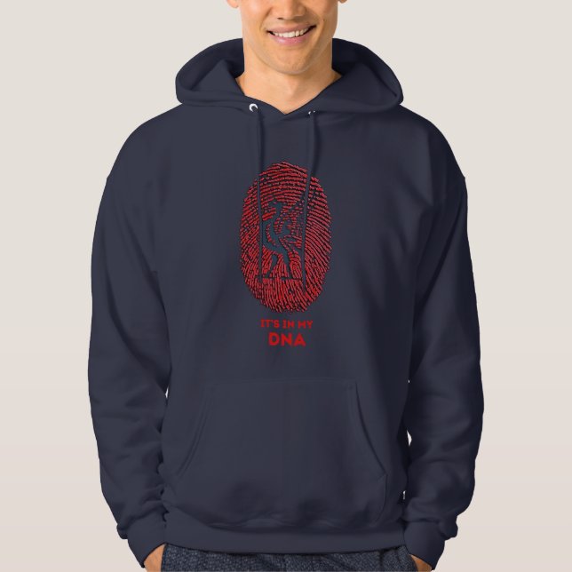 Sie gehen nie allein hoodie (Vorderseite)