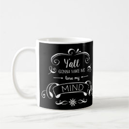 Sie gehend, mich mein Sinnesschwarzes verlieren zu Kaffeetasse