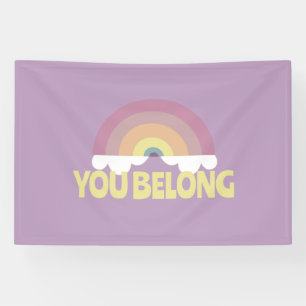 Sie gehören Rainbow Banner