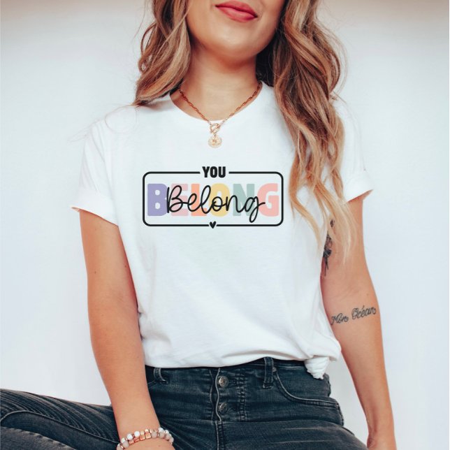 Sie gehören zu einem Zitat zur psychischen Gesundh T-Shirt (Von Creator hochgeladen)
