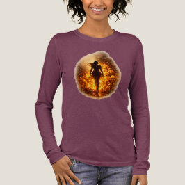 Sie geht durch das Feuer T-Shirt Tri-Blend Shirt