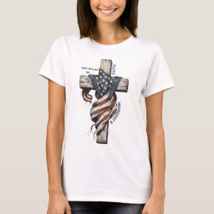 Sie geht im Glauben und in Freiheit T-Shirt