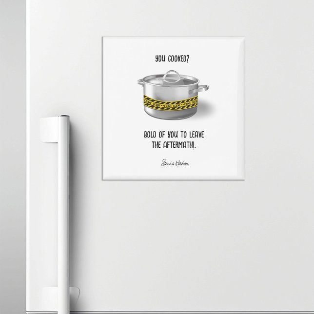 Sie gekocht lustige Personalisierte Küche Magnet (Von Creator hochgeladen)