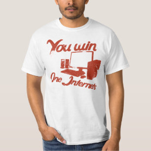 Sie gewinnen ein Internet T-Shirt