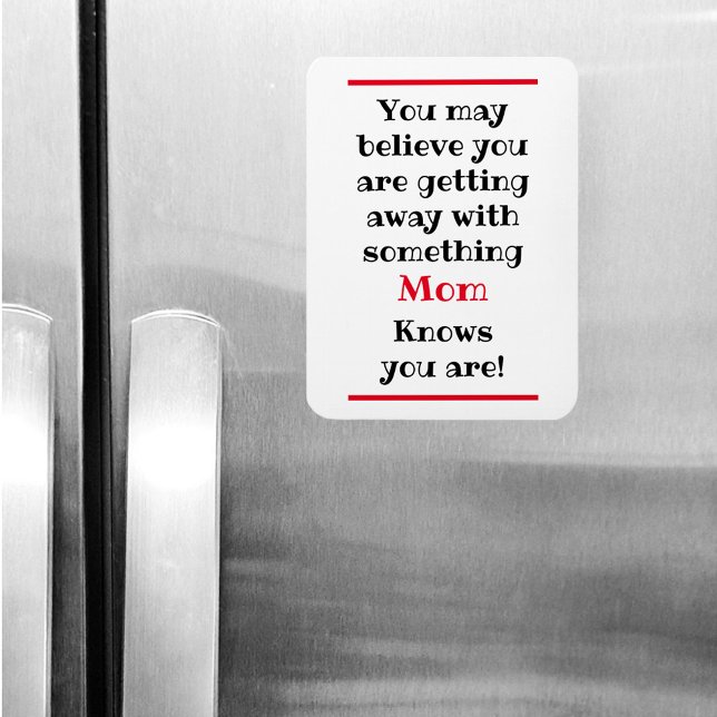 Sie glauben vielleicht, aber die Mama kennt das ko Magnet (Von Creator hochgeladen)