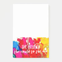 Sie glaubt Lovitude Post Es Notizen
