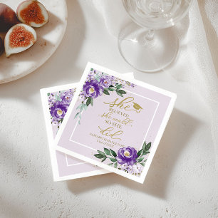 Sie glaubte, dass sie es schaffen könnte, also tat serviette