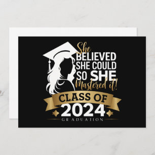 Sie glaubte, sie könnte es also 2024 schaffen einladung