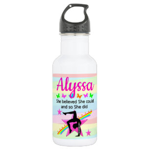 SIE GLAUBTE, SIE KÖNNTE GYMNAST DESIGN EDELSTAHLFLASCHE