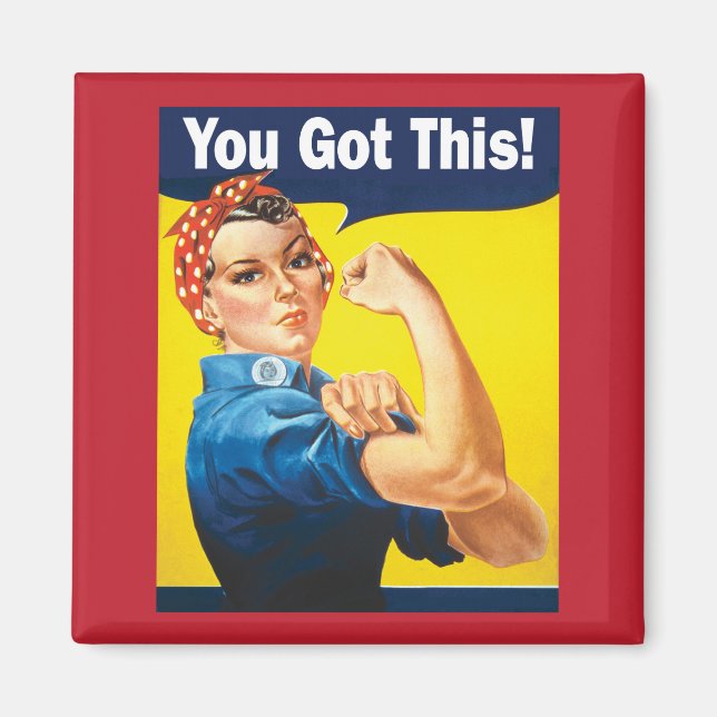 Sie Got diese Support-Unterstützung Rosie Magnet (Vorne)