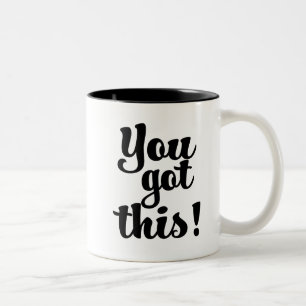 Sie got dieses motivierend zweifarbige tasse