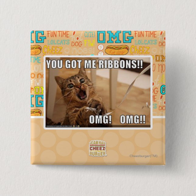 Sie got mich Bänder!! Button (Vorderseite)