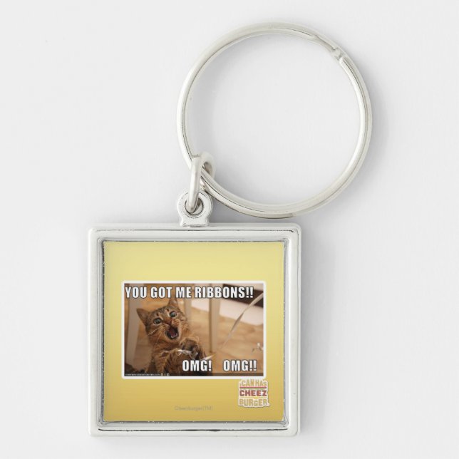Sie got mich Bänder!! Schlüsselanhänger (Vorne)