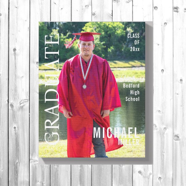 Sie haben das Cover des Graduate Foto Magazine ers Leinwanddruck (Von Creator hochgeladen)
