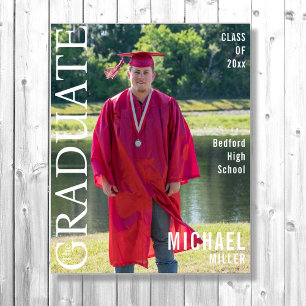 Sie haben das Cover des Graduate Foto Magazine ers Poster