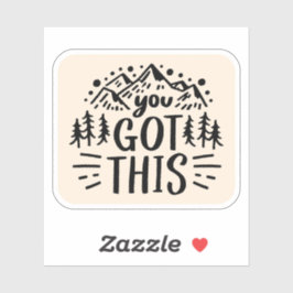 Sie haben das got aufkleber