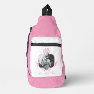 Sie haben das Got - die weiße Lotus Crossbody Bag