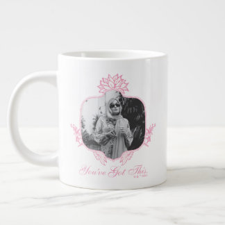 Sie haben das Got - die weiße Lotus Jumbo-Tasse