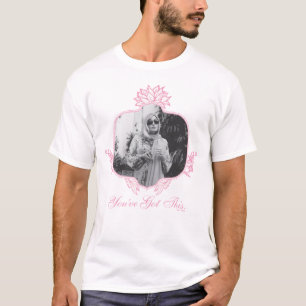 Sie haben das Got - die weiße Lotus T-Shirt