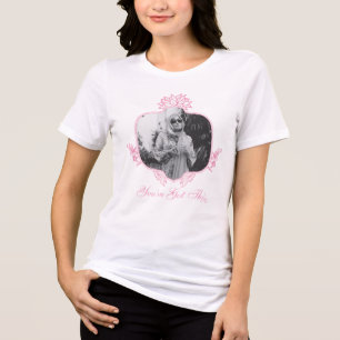 Sie haben das Got - die weiße Lotus Tri-Blend Shirt