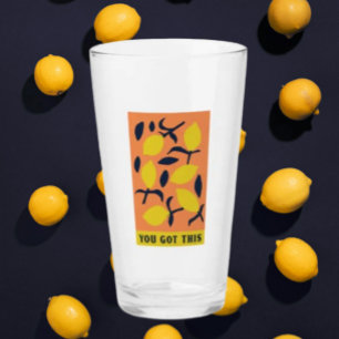 Sie haben das Got - nüchternes, lebendes Pint-Glas Glas