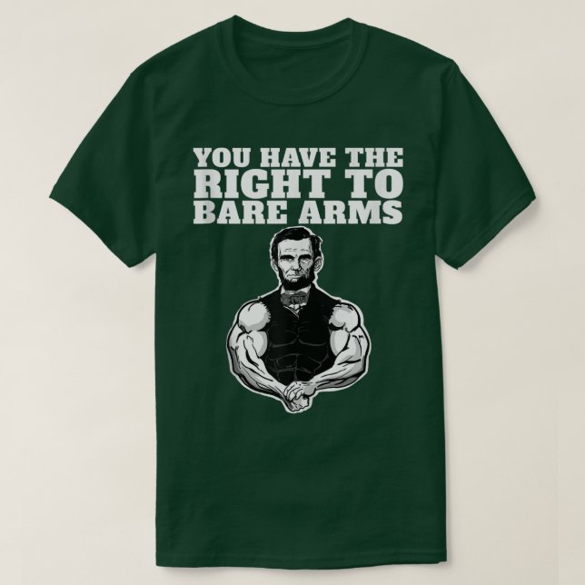 Sie haben das Recht, Waffen zu benehmen, die sich  T-Shirt (Design vorne)