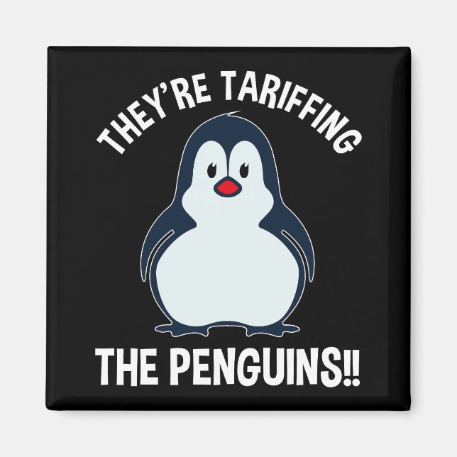 Sie haben die Pinguine gezaubert!! Magnet (Vorne)