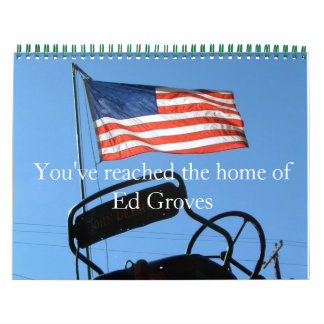 Sie haben die Zuhause von Ed Groves erreicht Kalender