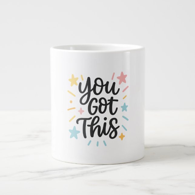 Sie haben dies Got - Inspiration für Angebotsdesig Jumbo-Tasse (Vorderseite)