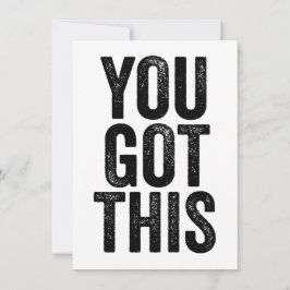 Sie haben diese // Inspirationsblank-Grüße-Karte G
