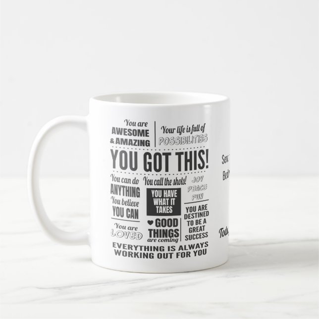 Sie haben diese Motivierend Zitate Got Kaffeetasse (Links)