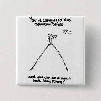 Sie haben diesen Berg vor Abzeichen erobert Button