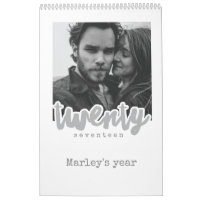 Sie haben diesen, mittleren, weißen Kalender got.