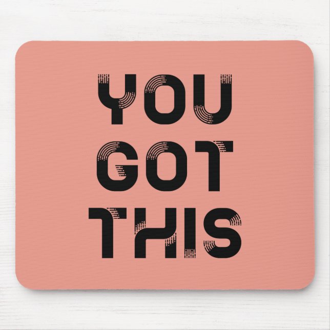 Sie haben dieses anpassbare Mousepad got (Vorne)