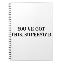 Sie haben dieses Motivierend Notebook Got Notizblock