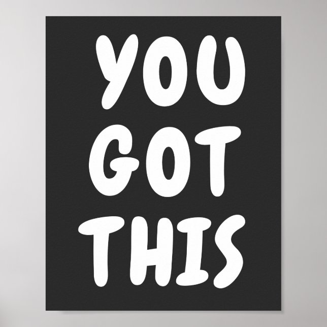 Sie haben dieses Niedliche Inspirationsangebot Sch Poster (Vorne)