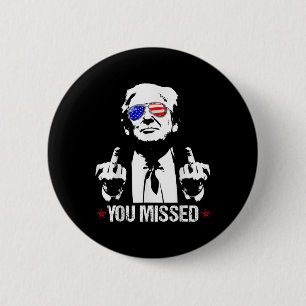 Sie haben Donald Trump Funny Pro Trump 2024 verpas Button