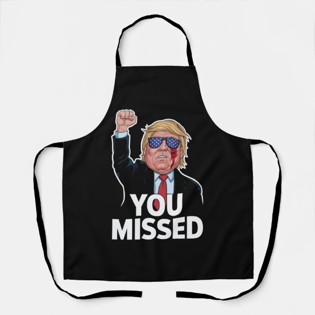 Sie haben Donald Trump vermisst Schürze (Vorderseite)