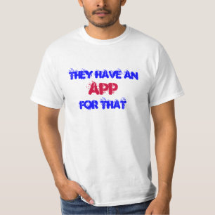Sie haben eine APP für das T-Shirt